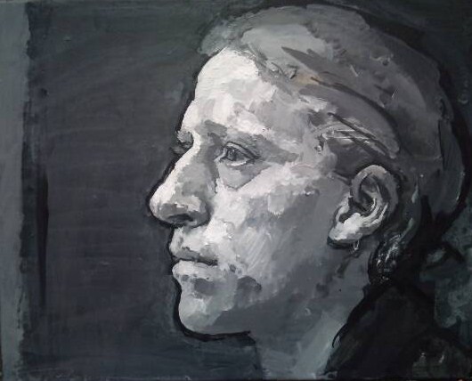 Portrit of Martin by Trevor Felcy